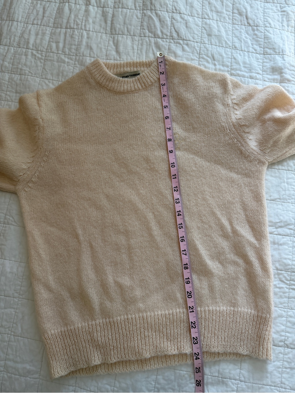 Every Other Thursday Mohair Knit Sweater Small — image 8 of 8